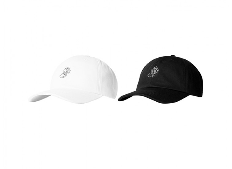 LESS - SPILLING MILK BALL CAP (WHITE, BLACK)